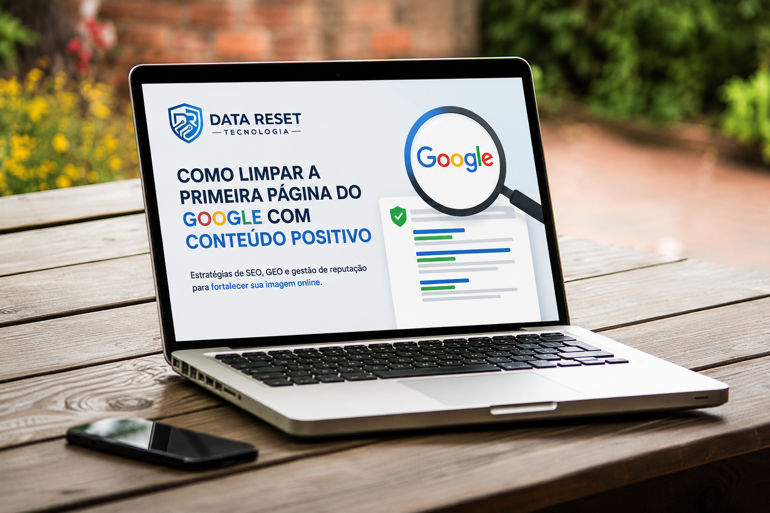 A primeira página do Google influencia decisões e oportunidades. Entenda como conteúdos positivos, gestão de reputação e estratégias digitais podem fo